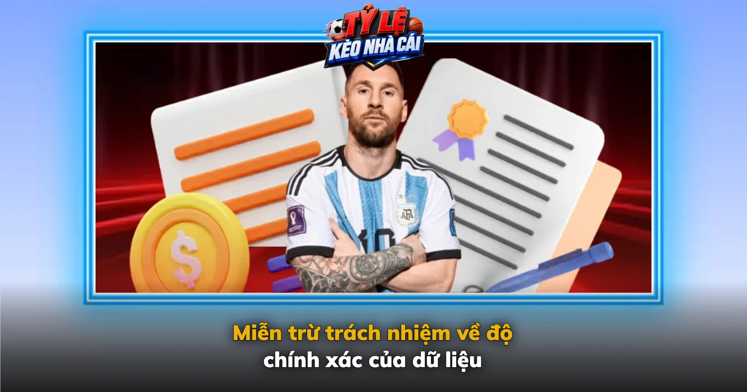 Miễn trừ trách nhiệm về độ chính xác của dữ liệu